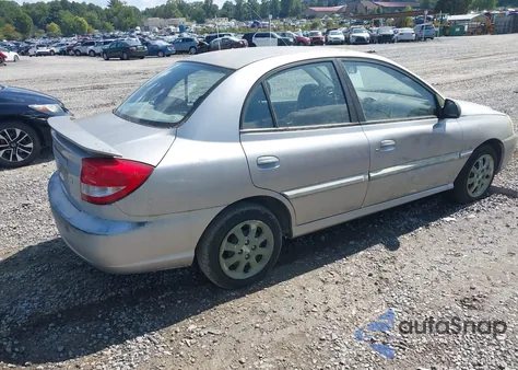 2005 Kia Rio из США, поврежденный, VIN KNADC125856374106